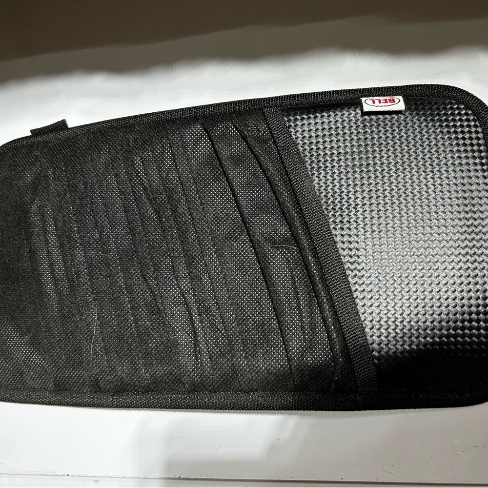 Black CD Car Visor Organizer